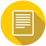 FAQ Documents yellow icon